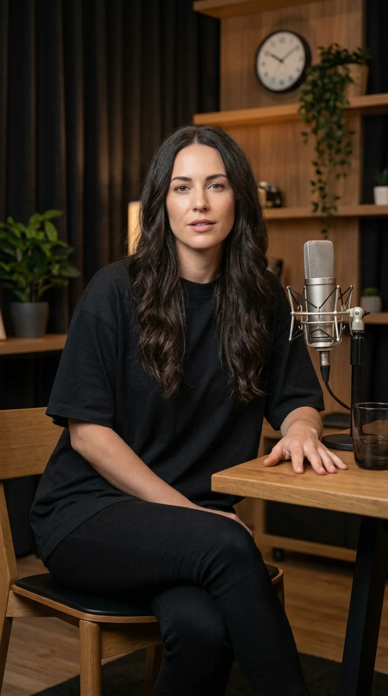 Recording studio portrait