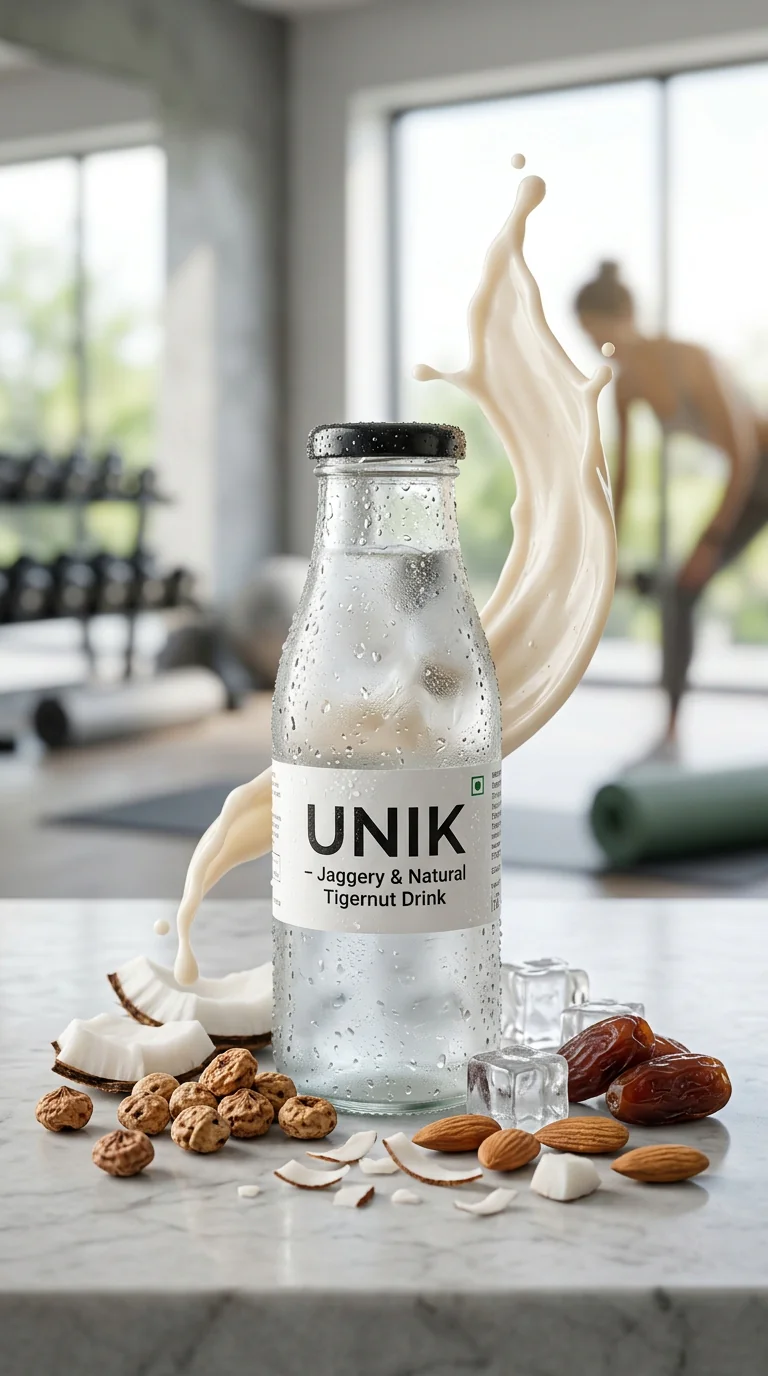 Tigernut drink product ad