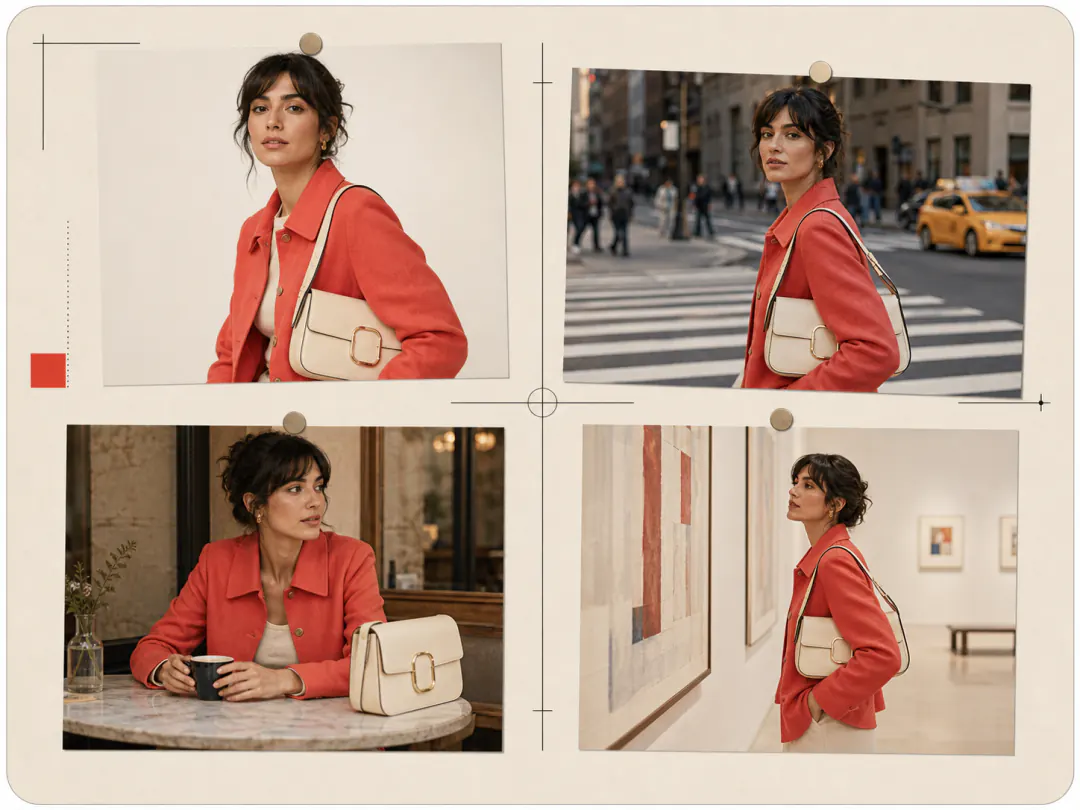 Multi-Image Scenes with Stable Subjects